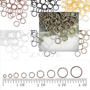 Binderinge 3//4//5//6//7//8//9//10//12//14 mm Farbwahl Ösen Biegeringe Verbinder Neu