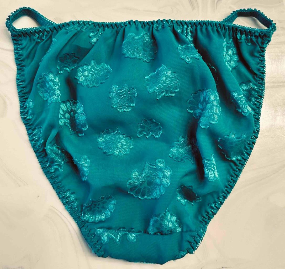 CHIC by H.I.S. Vintage String Sheer Bikini Panty Panties NEW size 8