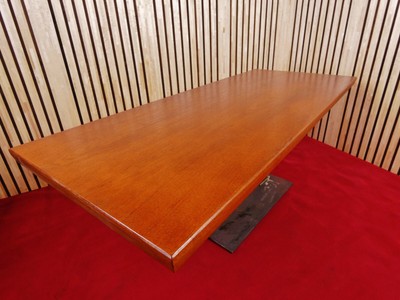 Mahagoni Tischplatte massiv ca. 202x85x6,0cm geölt Holzplatte Tisch