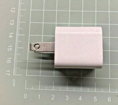  Chargeur de prise adaptateur Apple USA P/N A1385 entrée : 100-240 VAC sortie : 5 VDC - Photo 1 sur 3