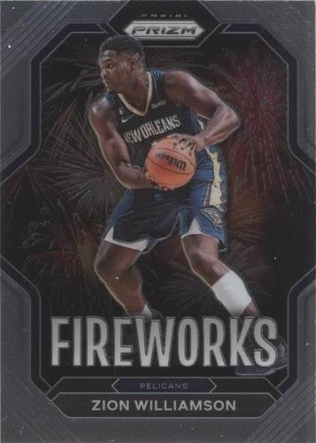 2019 Panini Prizm ZION WILLIAMSON orange cracked ice rookie psa 10