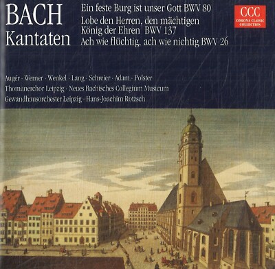 Kantaten BWV 80 - 137 - 26 von Johann Sebastian Bach (1996, CD)