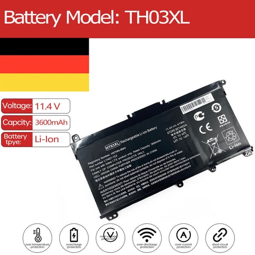 Akku für HP Pavilion 15-CC006NK 14-ce0508na 14-ce0525sa 14-ce0601ng