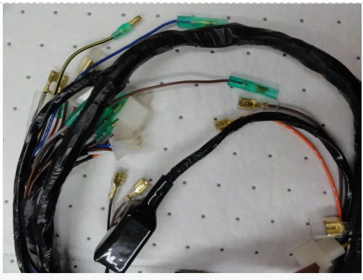 Arnés de cables OSVP-072 1976-77 Kawasaki KZ900 A4, A5, B1 OEM 26001-135, Foto 3 de 3