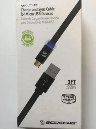 Scosche Cables y Adaptadores de Micro-USB