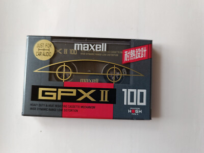 Maxell GPX II 100 1992 Japan new 1psc | eBay