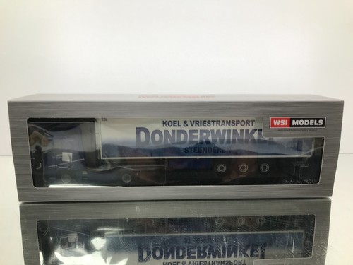 WSI 02-3093 VOLVO FH5 GLOB. DONDERWINKEL TRUCK+REEFER TRAILER -1:50- GOOD IN BOX - Imagen 2 de 13