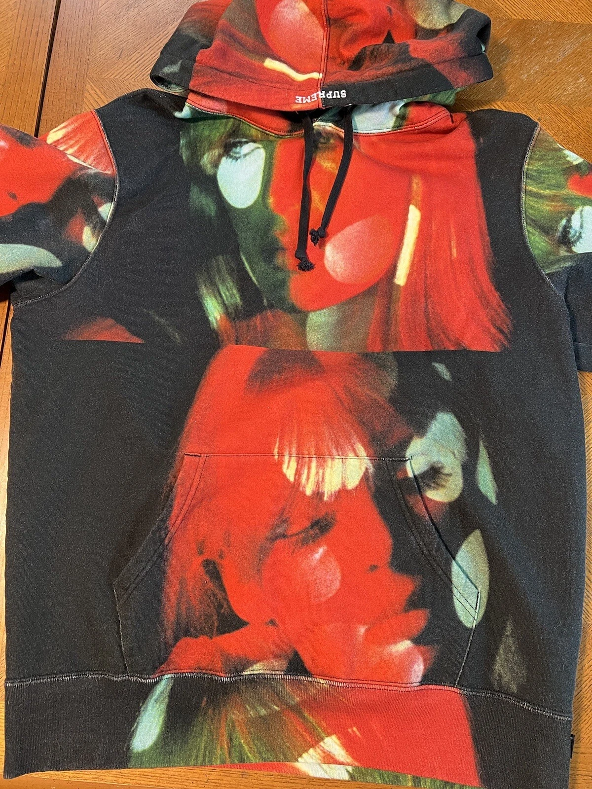 Sweat à capuche Supreme Nico Velvet Underground New York aneth moyen Lou Reed