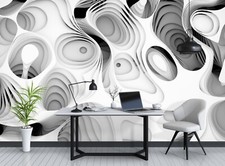 3D Gray Texture R2877 Wallpaper Wall Mural Self-adhesive Removable Kay