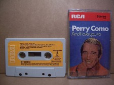PERRY COMO AND - I LOVE YOU SO  Cassette Tape 