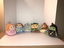 Squishmallows Lot Of 6 The Wizard Of Oz Dorothy,Scarecrow,Lion,Tin Man,Glinda