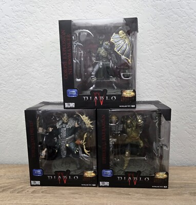 McFarlane - Diablo IV - RARE Tornado Druid/Upheaval Barbarian/Corpse Explosion