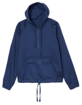 Save Khaki United  x New Balance Indigo  Herringbone Anorak NEW size Small  