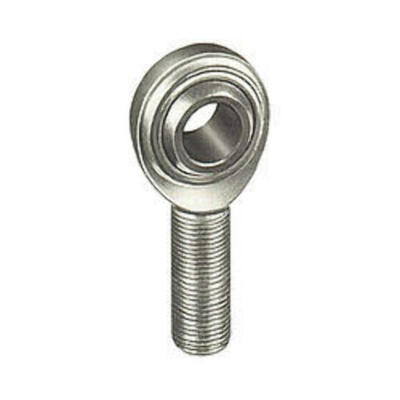 CB Rod End, Spherical, 5/16'' Bore, LH Male Thread, Steel, Zinc Oxide, Each