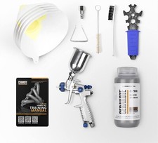CERAKOTE® Glacier Titanium (HIGH TEMP)  Starter Kit  (C-Series,  Air Cure)