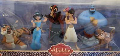 Disney Store Disney Aladdin Diamond Edition 6 Piece Figure Playset