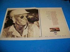 Ford Racing "Red Byron 1st NASCAR Winner" Original Print Ad From Magazine 2001