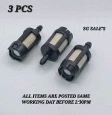 Kraftstofffilter Benzin Freischneider Heckenschere Laubbläser Motorsägen 3 Stück