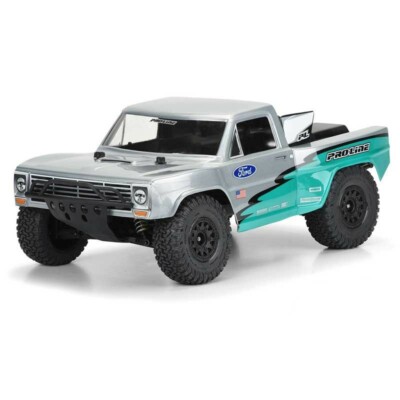 Pro-Line Pre-Cut 1967 Ford F-100 Clear 1/10 Short Course Body Slash 2WD 4WD