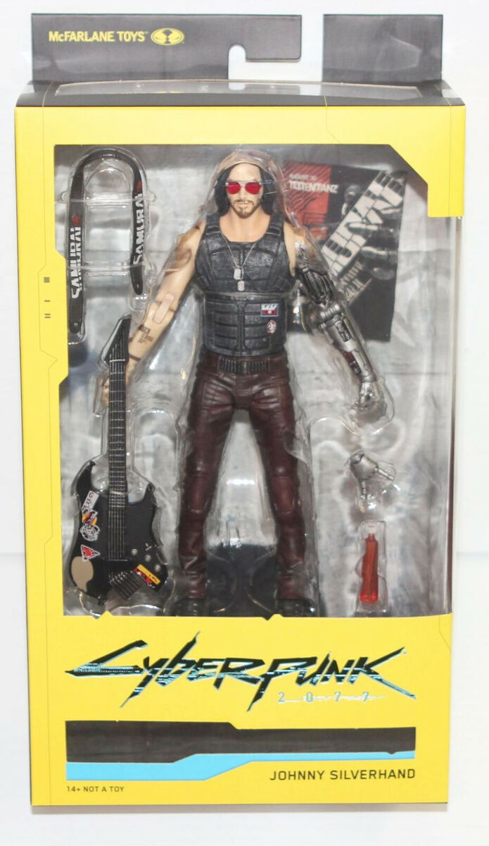 New NIB - McFarlane Toys Cyberpunk 2077 Johnny Silverhand 7 New NIB - McFarlane Toys Cyberpunk 2077 Johnny Silverhand 7