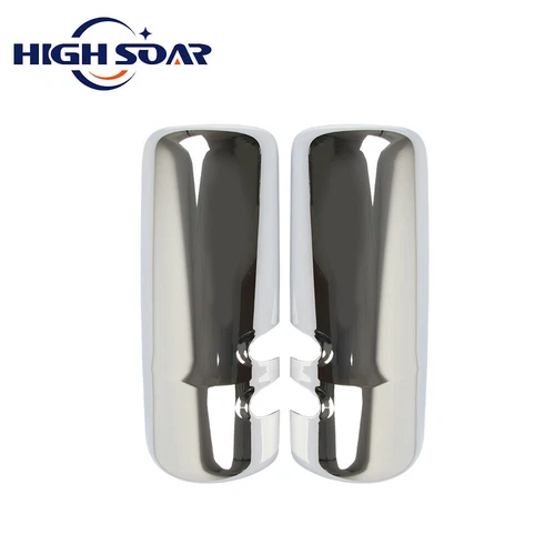 Door Mirror Cover Chrome For Kenworth T680 T880 Pair Driver&Passenger Side LH+RH