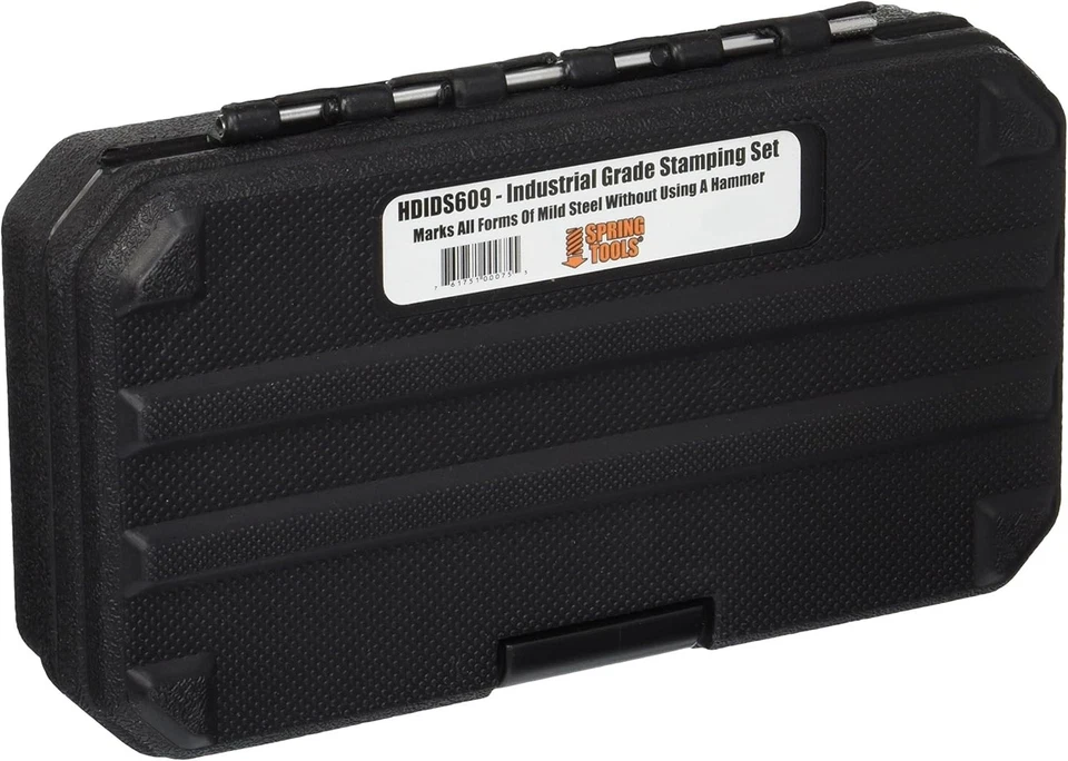 Versatile Hammerless Stamping Kit: 39 Steel Stamps for Professionals & Hobbyists - Image 3 of 4