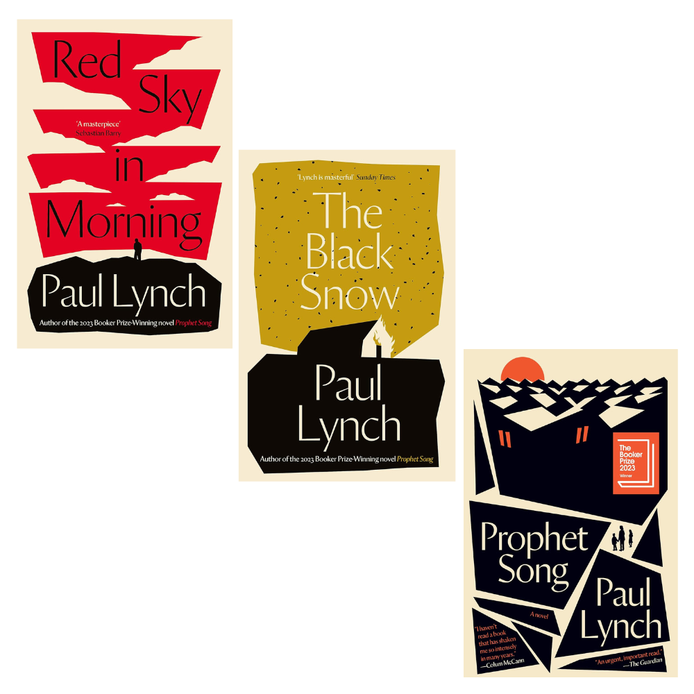 Paul Lynch 3 Book Set: Red Sky in Morning, The Black Snow & Prophet Song
