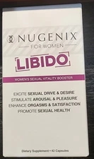 Libido: Women's Sexual Vitality Booster - 42 Capsules ~ New & Sealed