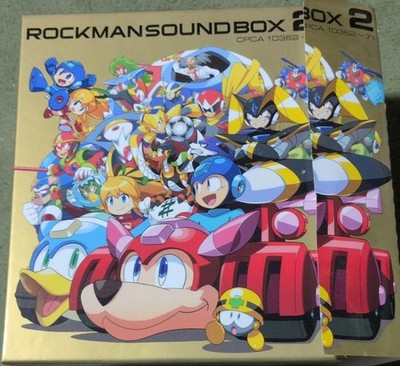 ROCKMAN SOUND BOX 2 10CDs Set Box Japan Import Megaman Capcom Gebraucht Gut