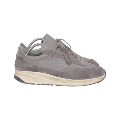 Common Projects, Sneaker, Größe: 42, model: track, Leder, Grau, Herren #MBn