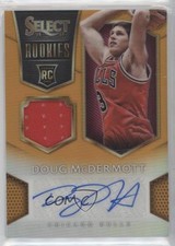 2014 Panini Select Rookie Jersey Orange Prizm 14/60 Doug McDermott #16 Auto 1b0