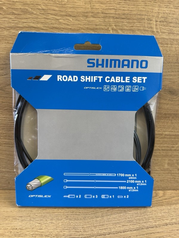 Shimano Y60198010 Optislick Road Shift Gear Cable Set