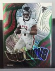 2025 Panini Revolution Football Green Swirl Bijan Robinson #19