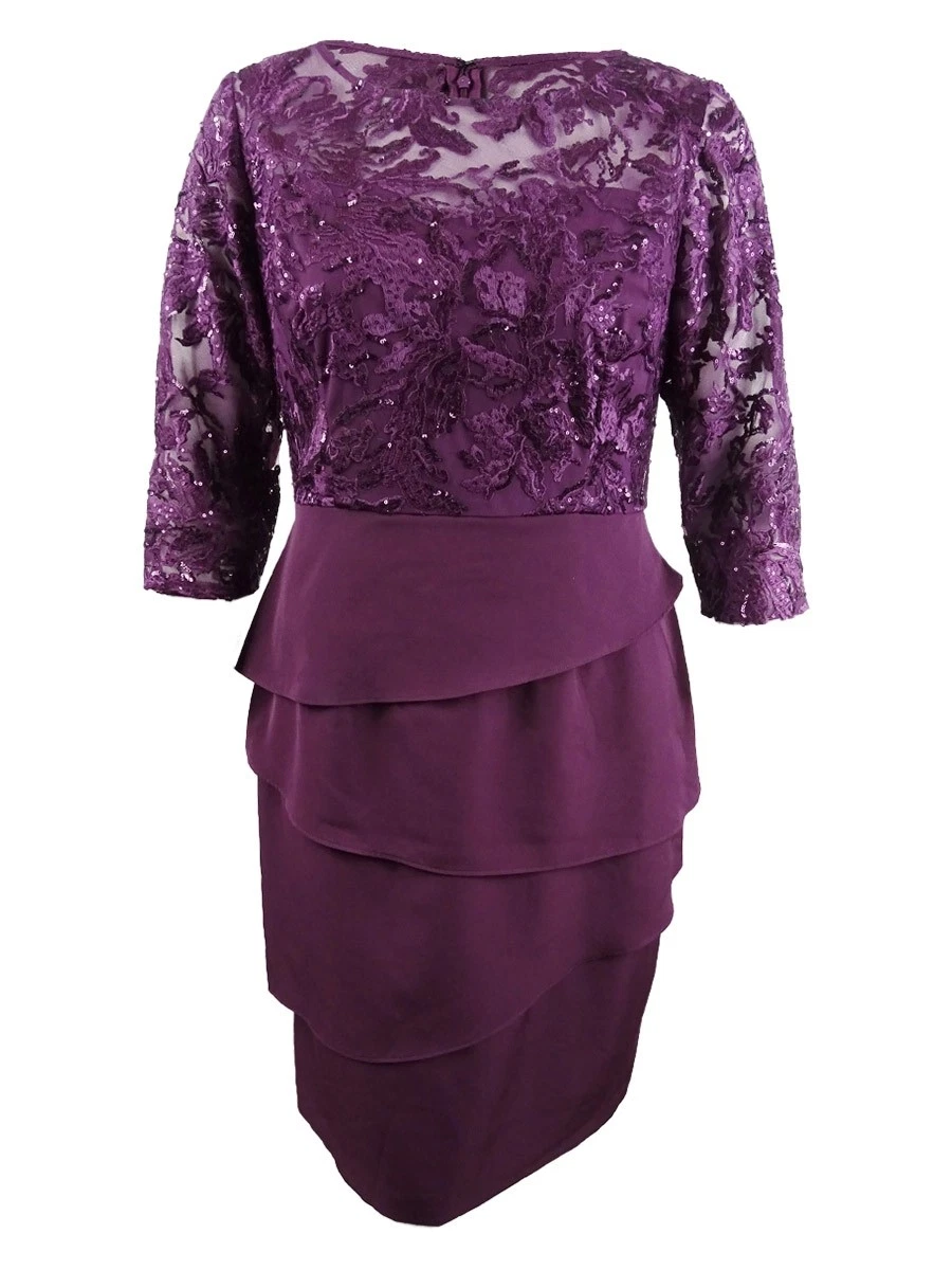 Alex Evenings Dresses Purple for sale | eBay