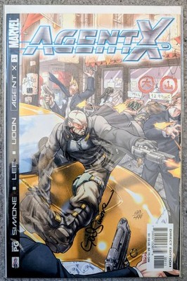 Marvel Agent X 1 DF Dynamic Forces Signed By Gail Simone (Deadpool)