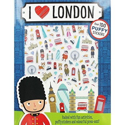 I Love London Puffy Sticker Activity Book by Make Believe Ideas 1786920530