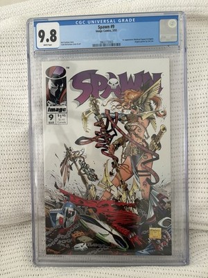 SPAWN #9 CGC 9.8 WP 1st ANGELA Modern Age IMAGE COMICS 1993 Todd McFarlane