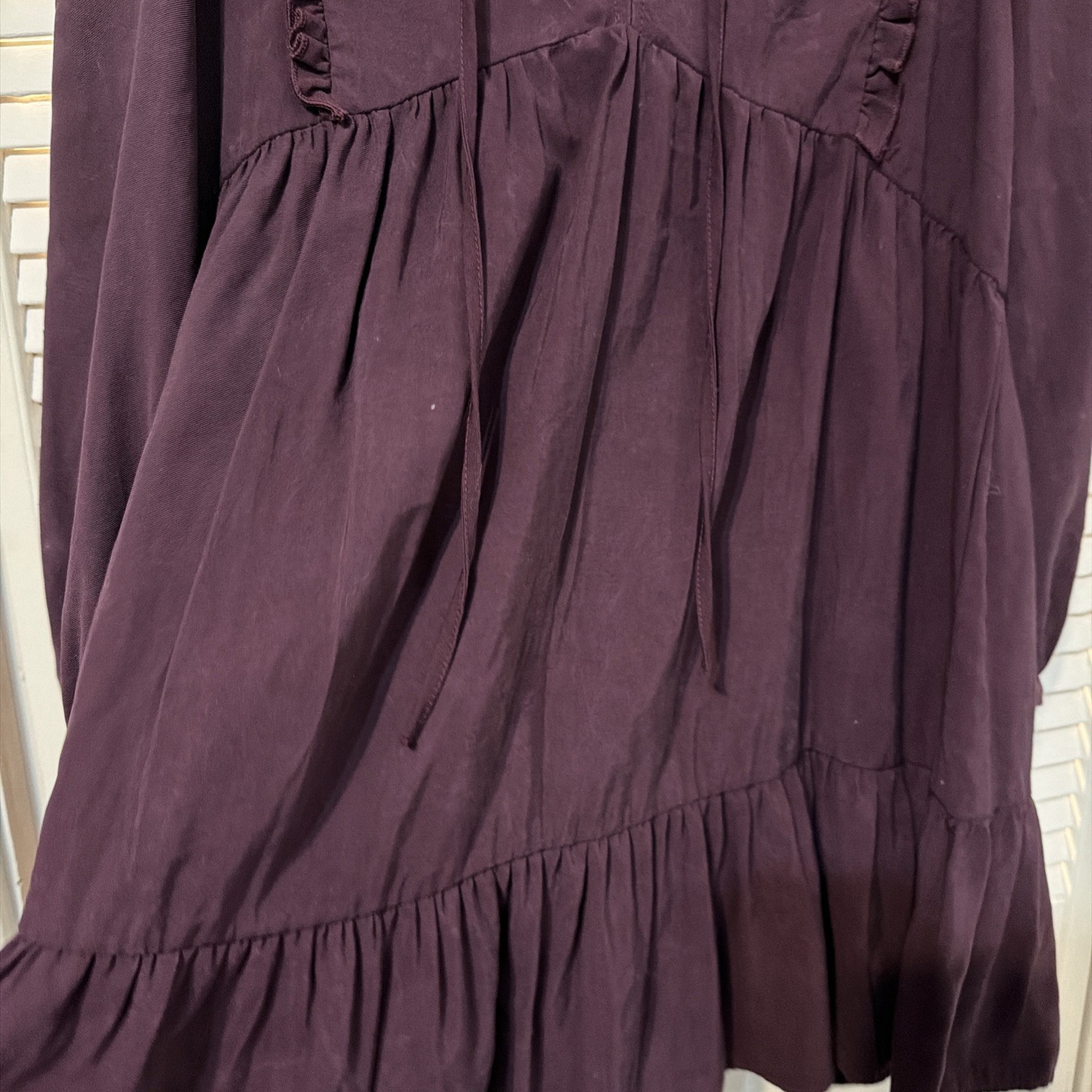 Zara Beautiful Dress Medium, Boho Floaty Preppy, Classy Fun thumbnail 10