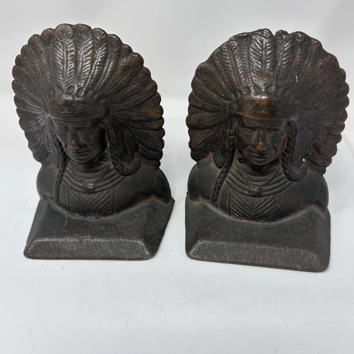 Antique Indian Bookends In Collectible Book Ends for sale | eBay