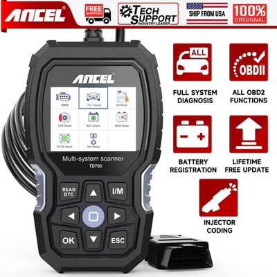 Auto OBD2 Scanner Code Reader All System Diagnostic Tool Engine TPMS for Toyota