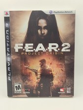 F.E.A.R. 2: Project Origin (Sony PlayStation 3, 2009) w/ Slip Cover (New/Sealed)