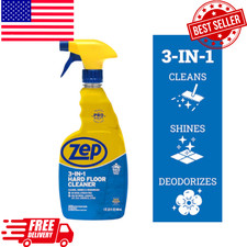 Zep 3-in-1 Hard Floor Cleaner 32 oz Multi-Surface Liquid Cleaning Solution 0.41 per fl oz