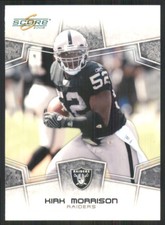 2008 Score #236 Kirk Morrison Oakland Raiders 46048