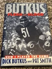 Dick Butkus *SIGNED* Butkus Flesh and Blood Book - NFL HOF - Chicago Bears