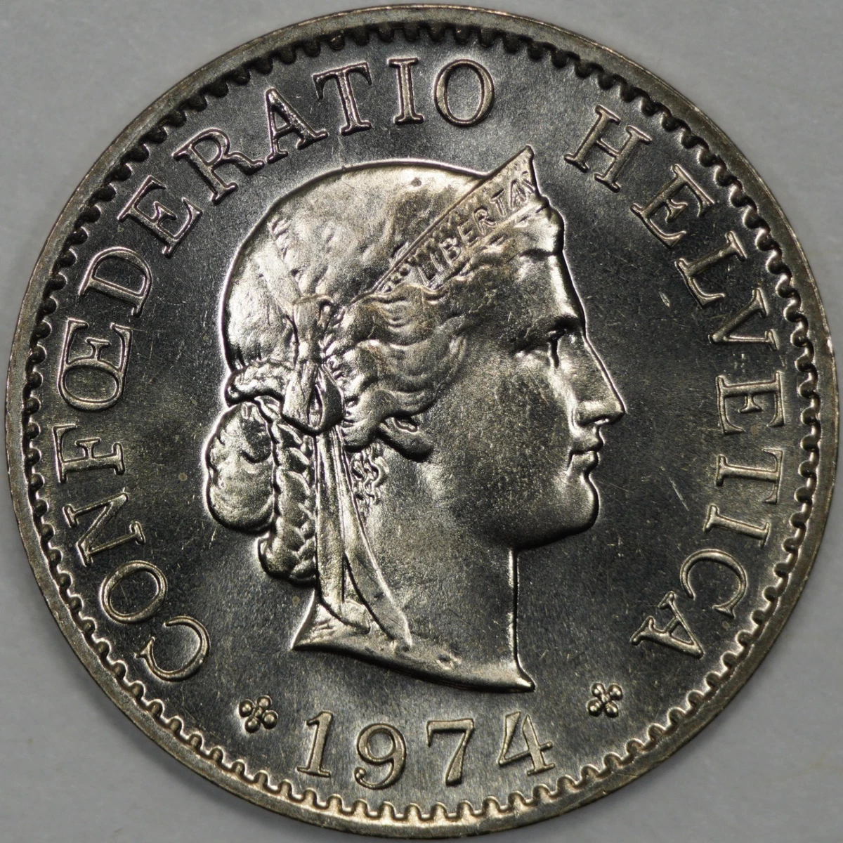 铜镍1974 瑞士硬币| eBay