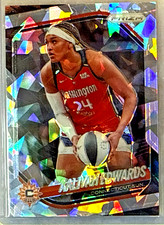 Aaliyah Edwards 2025 Panini Prizm WNBA Cracked Ice Prizm Card-#94 Sun