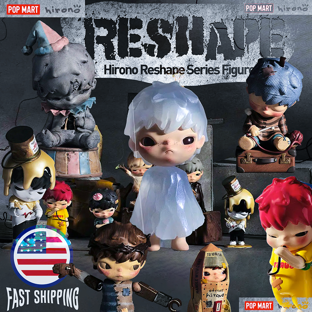 未開封　popmart HIRONO Reshape secert Puppte POP MART Hirono Reshape Series Puppet SECRET Confirmed Rare Blind