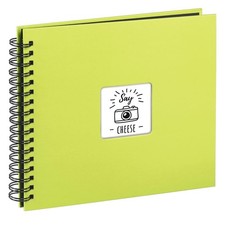 Image of Hama | Fine Art Photo Album | 28 x 24cm 50 Pages | Kiwi Green w/Black Pages
