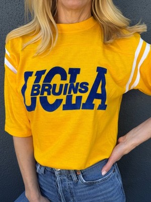 70s - 80s VINTAGE UCLA BRUINS 3/4 SLEEVE T-SHIRT MEN SZ M | eBay