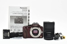 Corpo fotocamera Panasonic LUMIX DMC-G3 marrone sensuale 16 MP, usato, buone condizioni